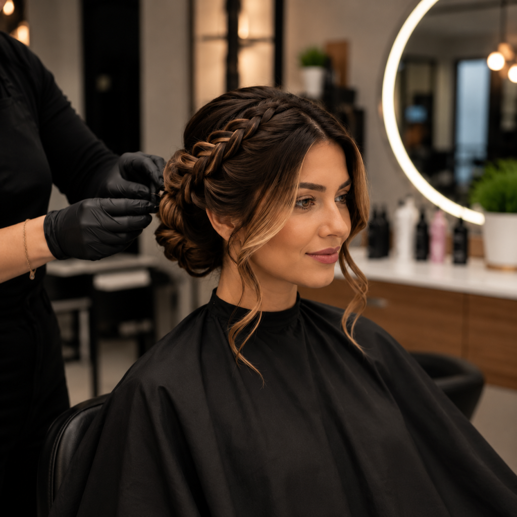 Flecht- & Steckfrisuren